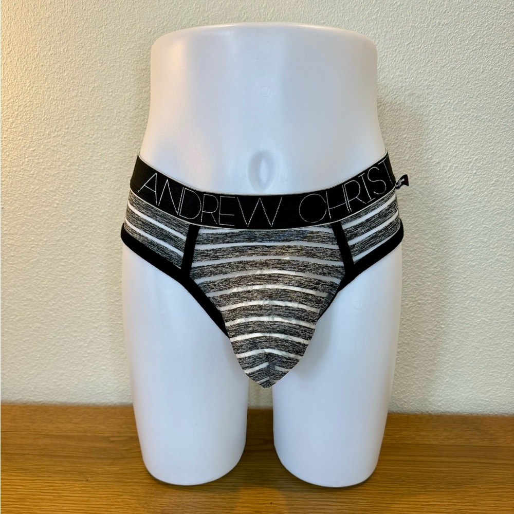 Andrew Christian Stripped Brief Size L